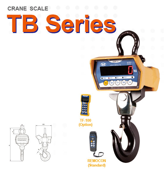 CRANE SCALE TB-1T 3T 5T 10T